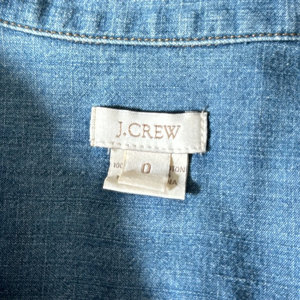 J. Crew Denim Shirt Dress - sz 0